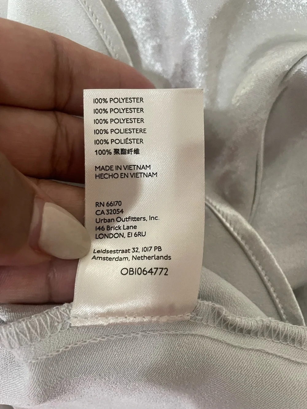 Free People flowing satin